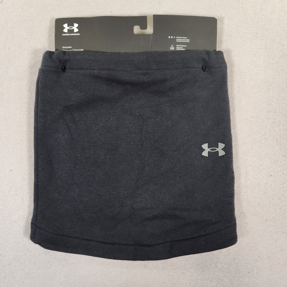 Under Armour Fleece Neck Gaiter Black Men's New